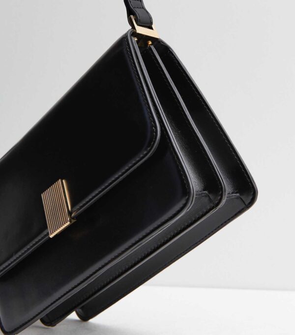 Leather-Look Cross Body Bag - Image 2