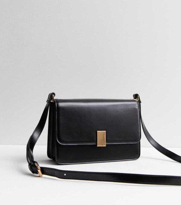 Leather-Look Cross Body Bag - Image 3