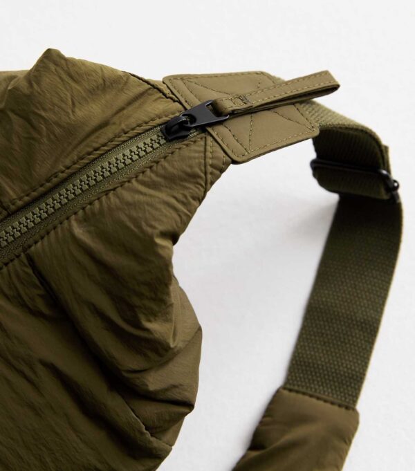 Khaki Scoop Cross Body Bag - Image 3