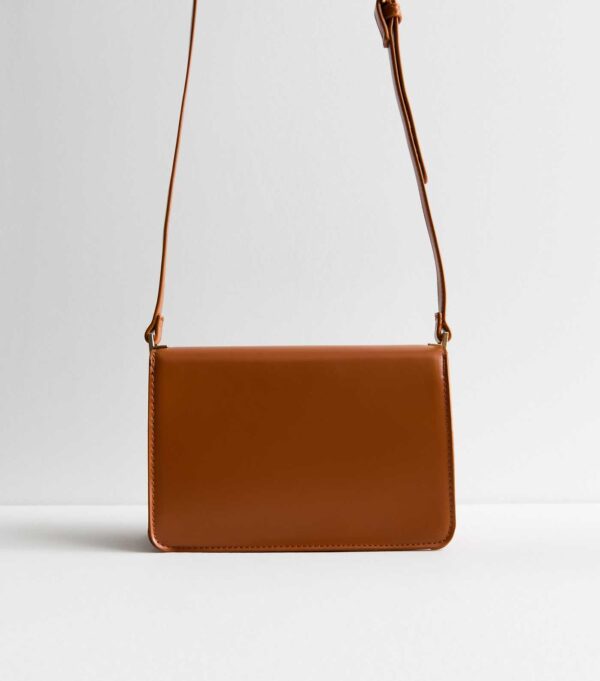 Leather-Look Cross Body Bag