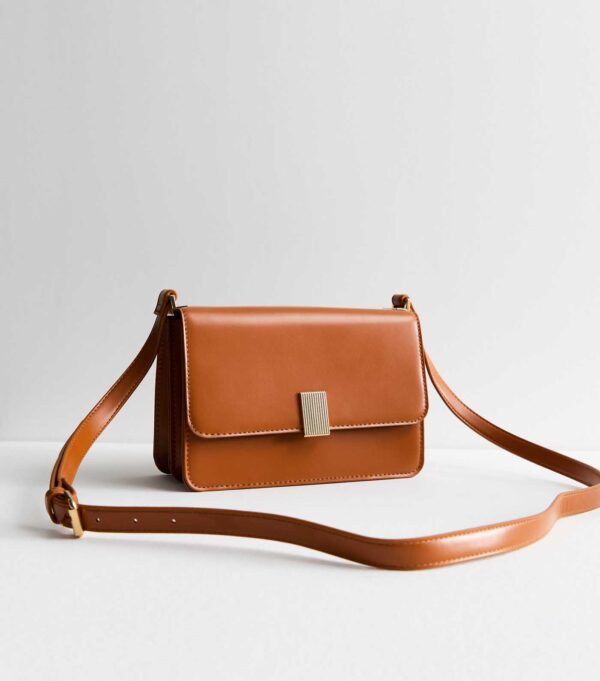 Leather-Look Cross Body Bag - Image 2